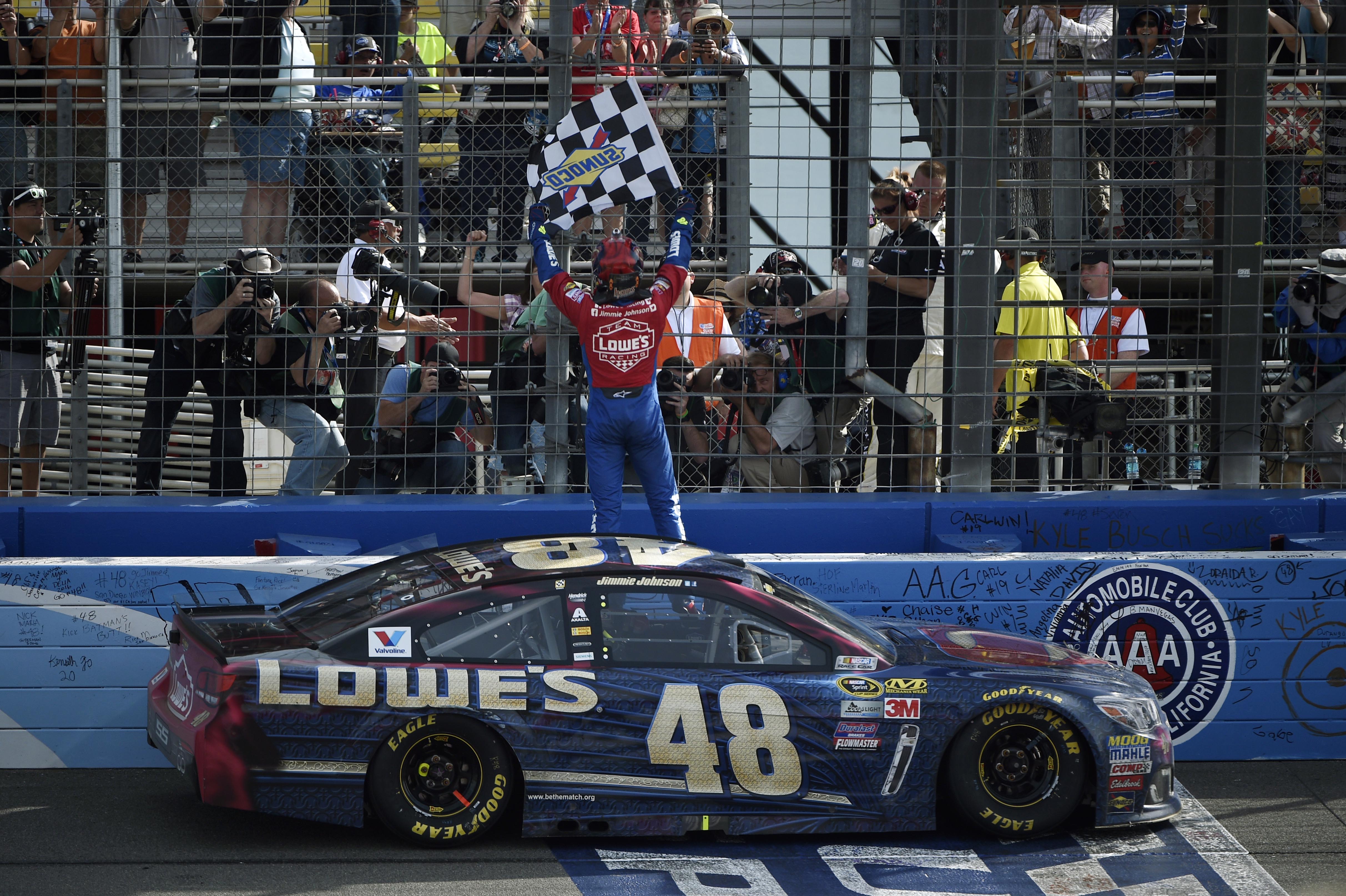 Gluck Jimmie Johnson Proves Once Again He Really Is Nascar S