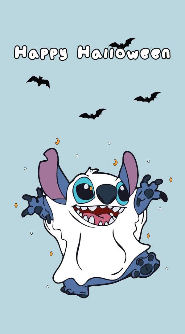 Fun And Cute Stitch Wallpaper Ghost For