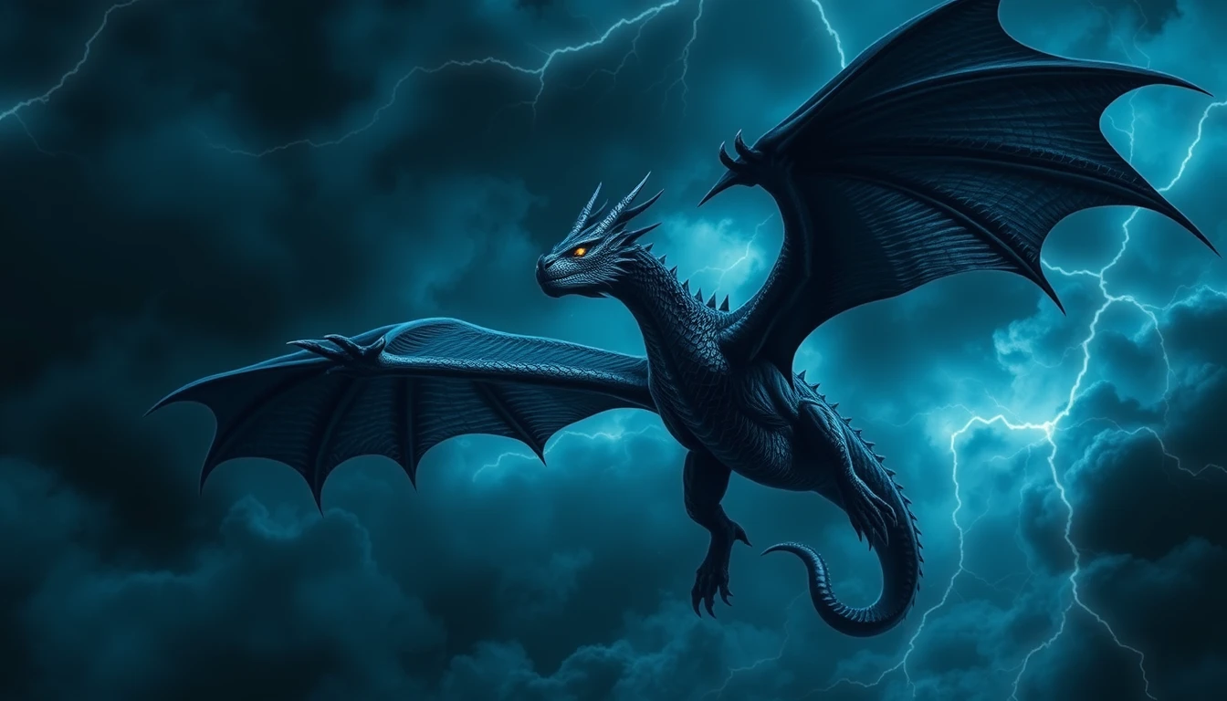 Dark Dragon Wallpaper