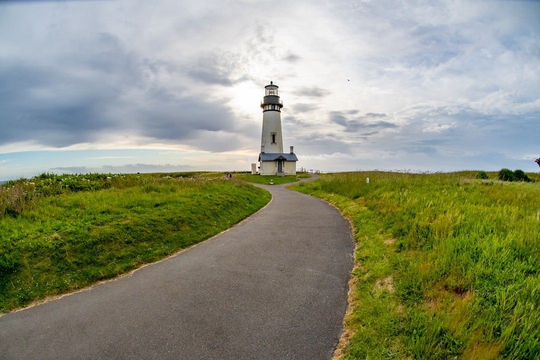 Pathway Through Lighthouse HD Wallpaper In
