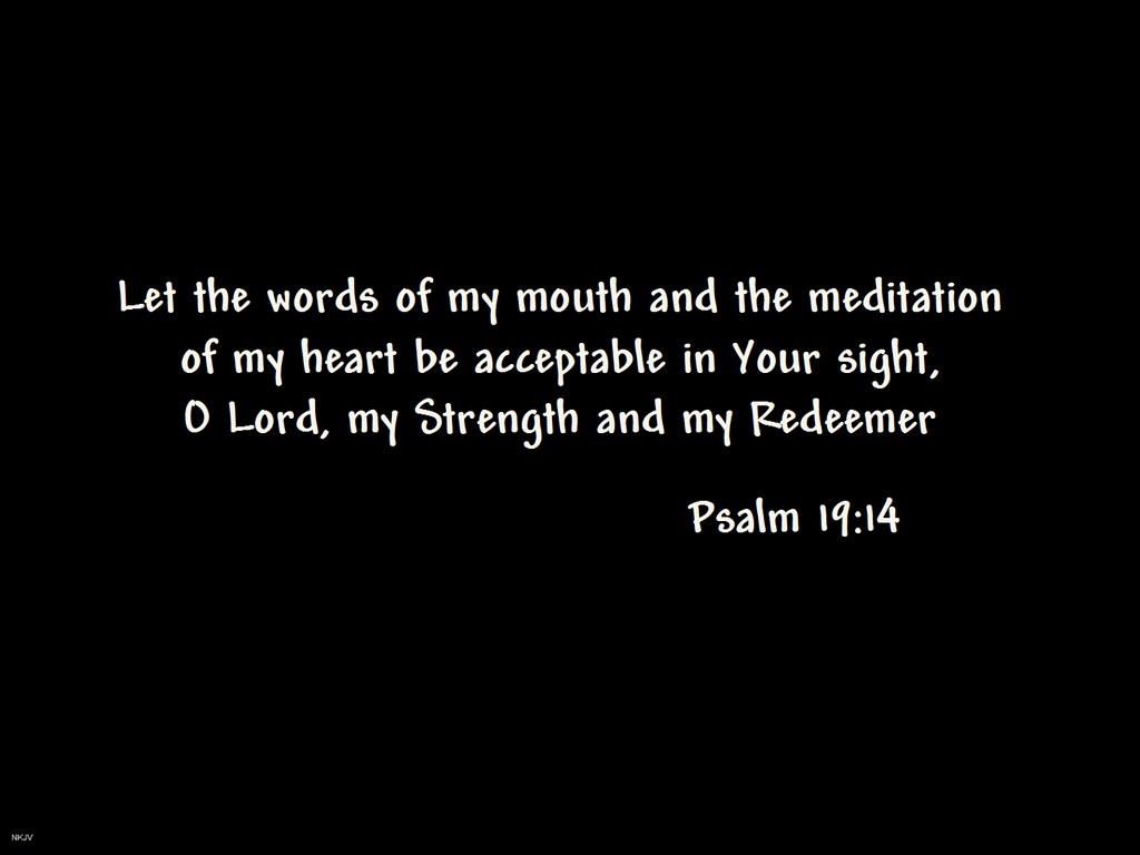 Psalm 19 14 Wallpaper   Christian Wallpapers and Backgrounds