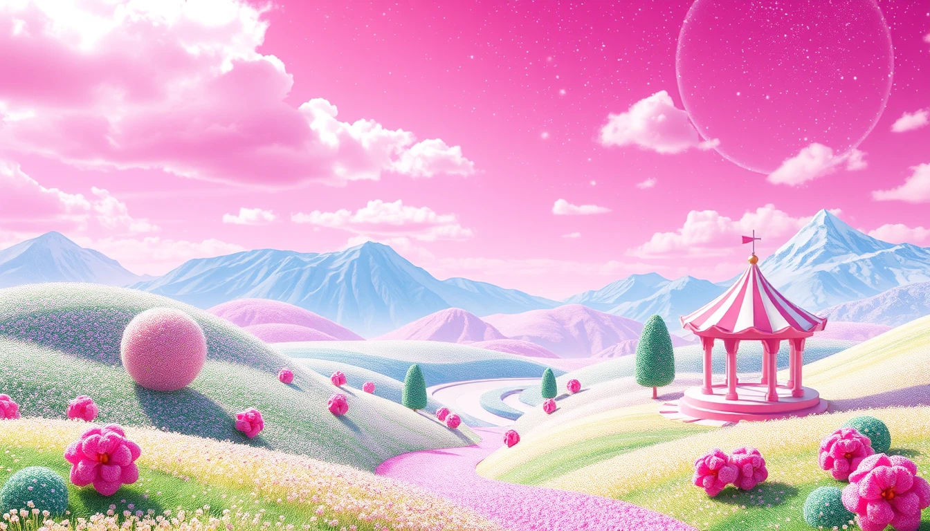 Barbie Background