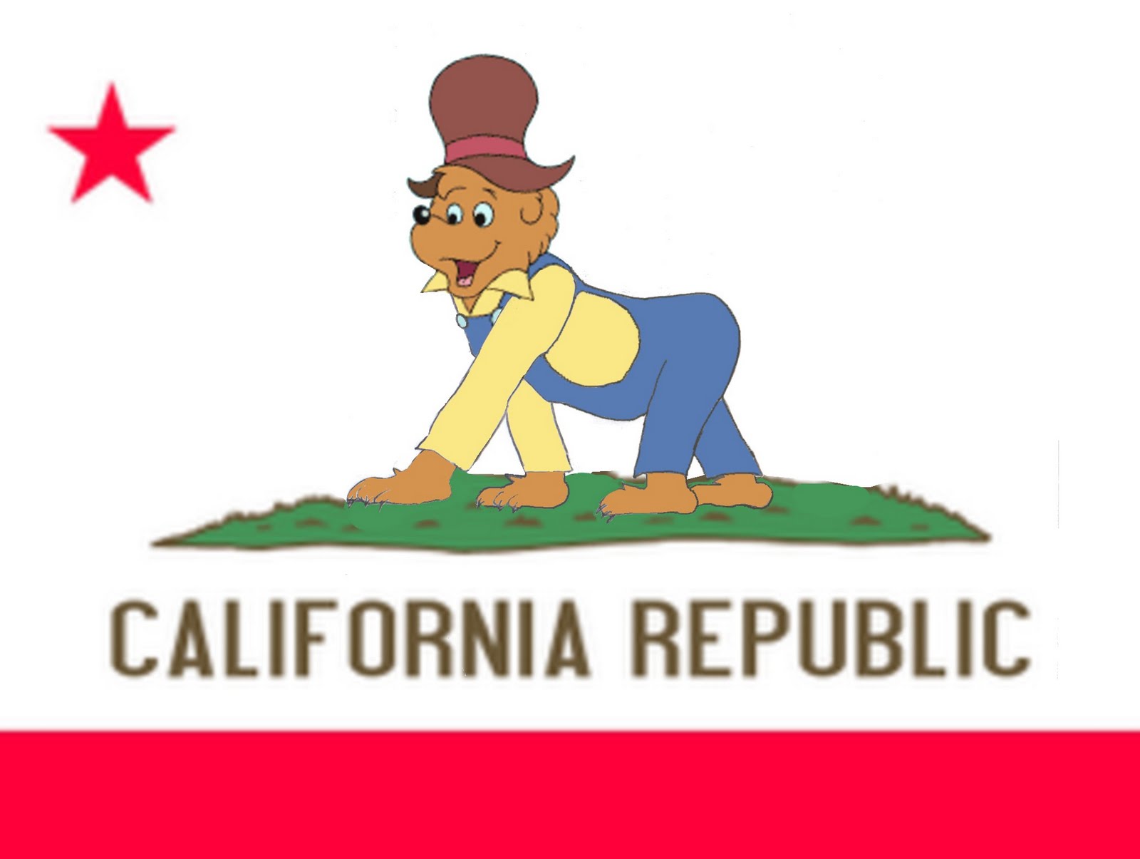 California Republic Flag Wallpaper iPhone