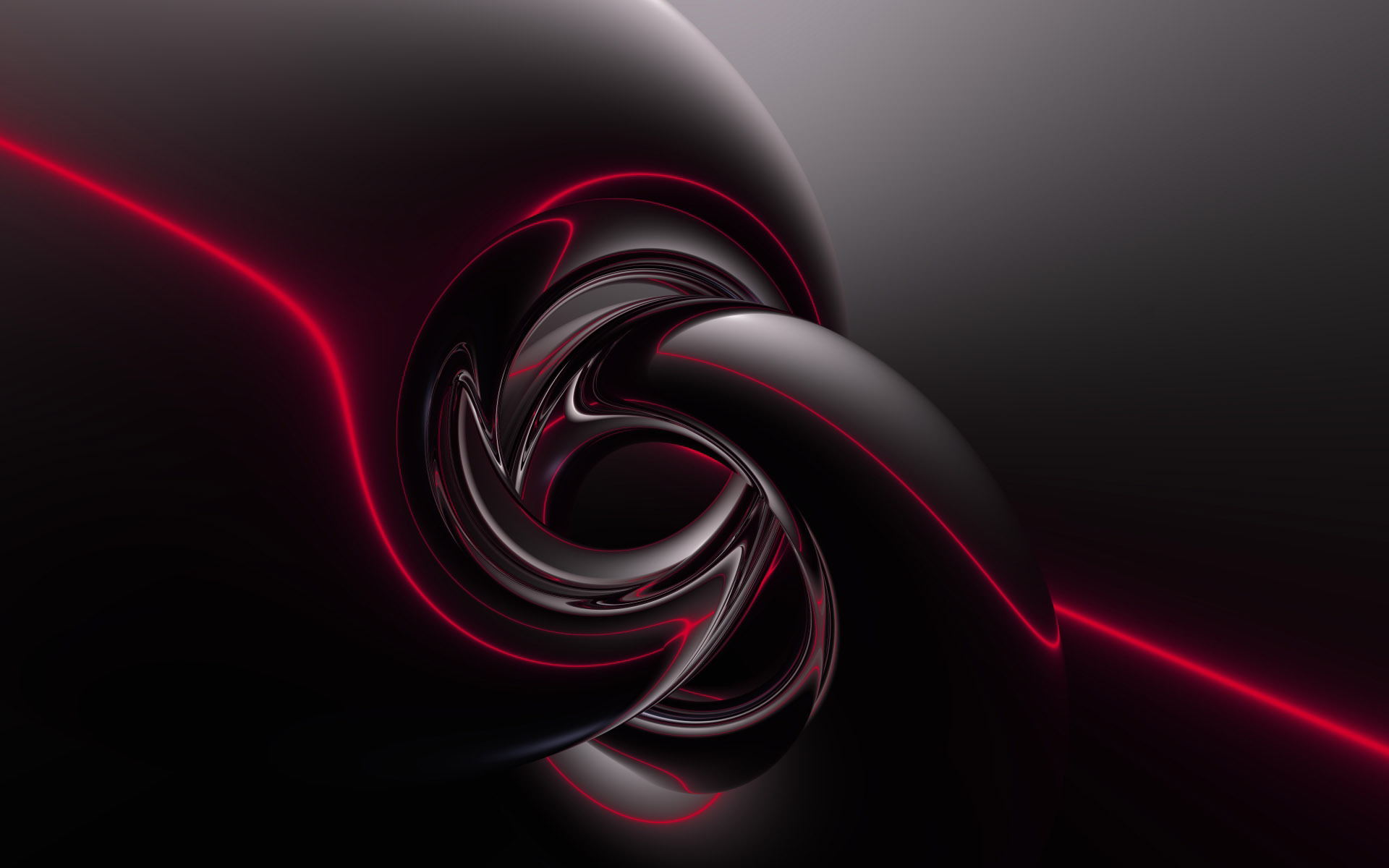 Black Abstract HD Desktop Wallpaper