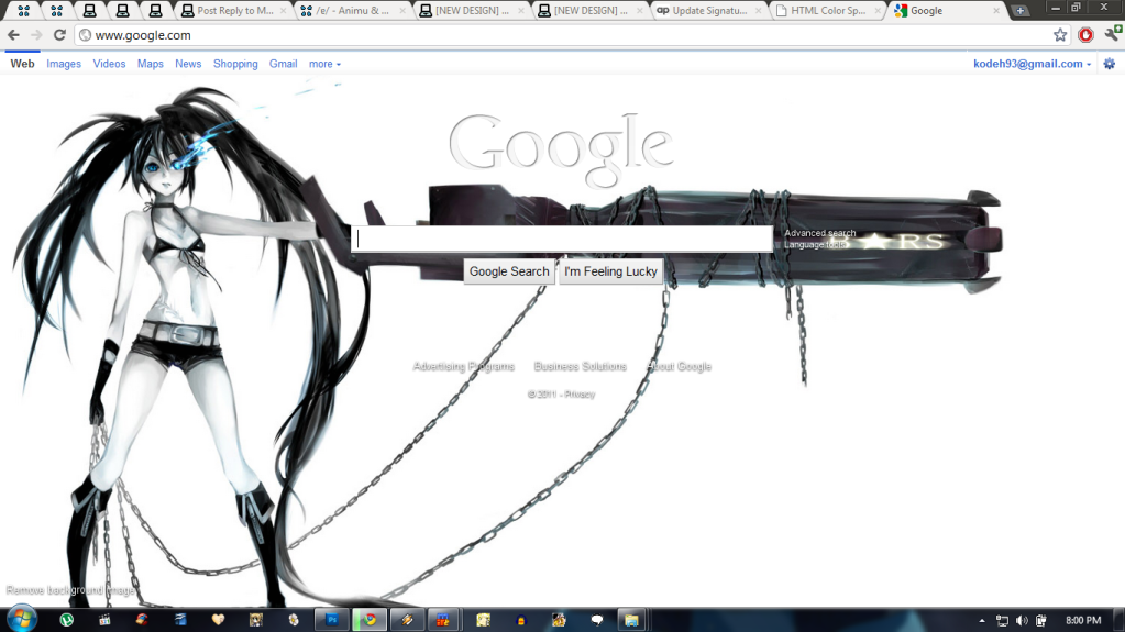 Details 62+ google anime start page latest - in.cdgdbentre