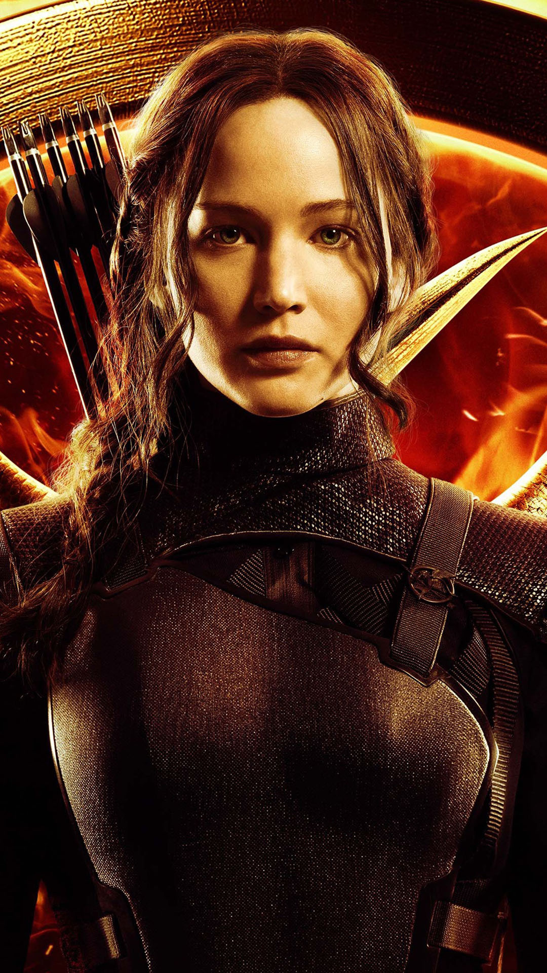 Jennifer Lawrence In Hunger Games Mockingjay Wallpaper iPhone