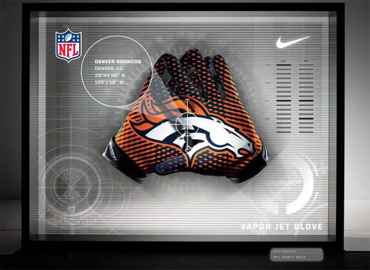 Nike Denver Broncos Gloves