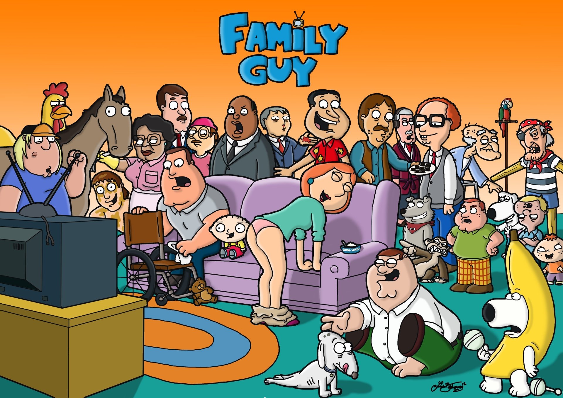 4k Ultra HD Family Guy Wallpaper Background Image