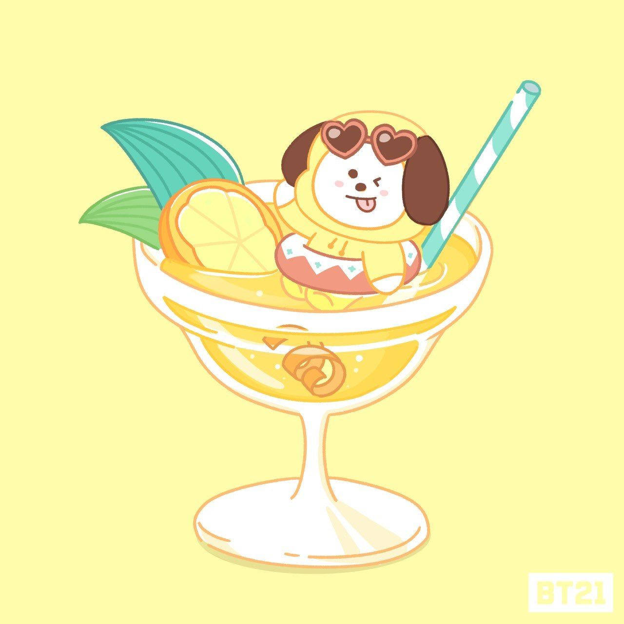 Chimmy Bt21 Wallpaper