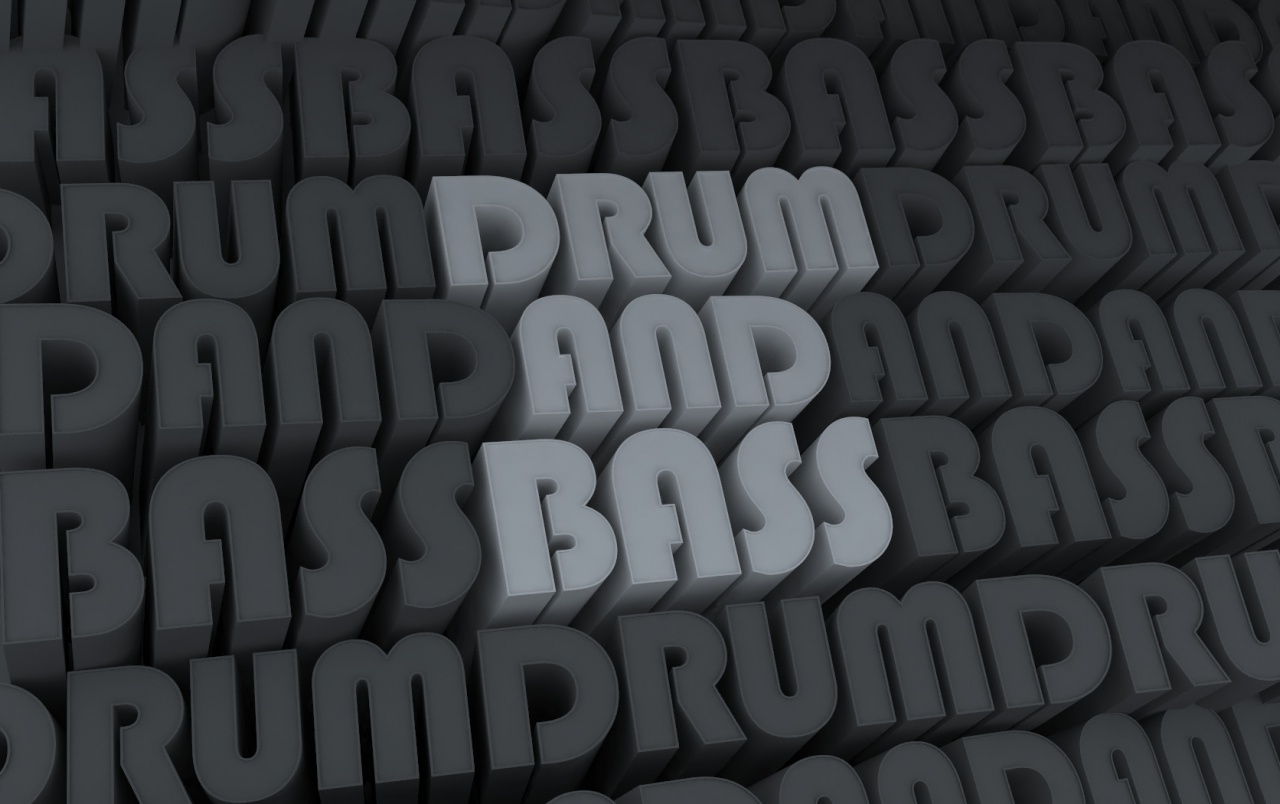Drum Bass Wallpaper Stock Photos
