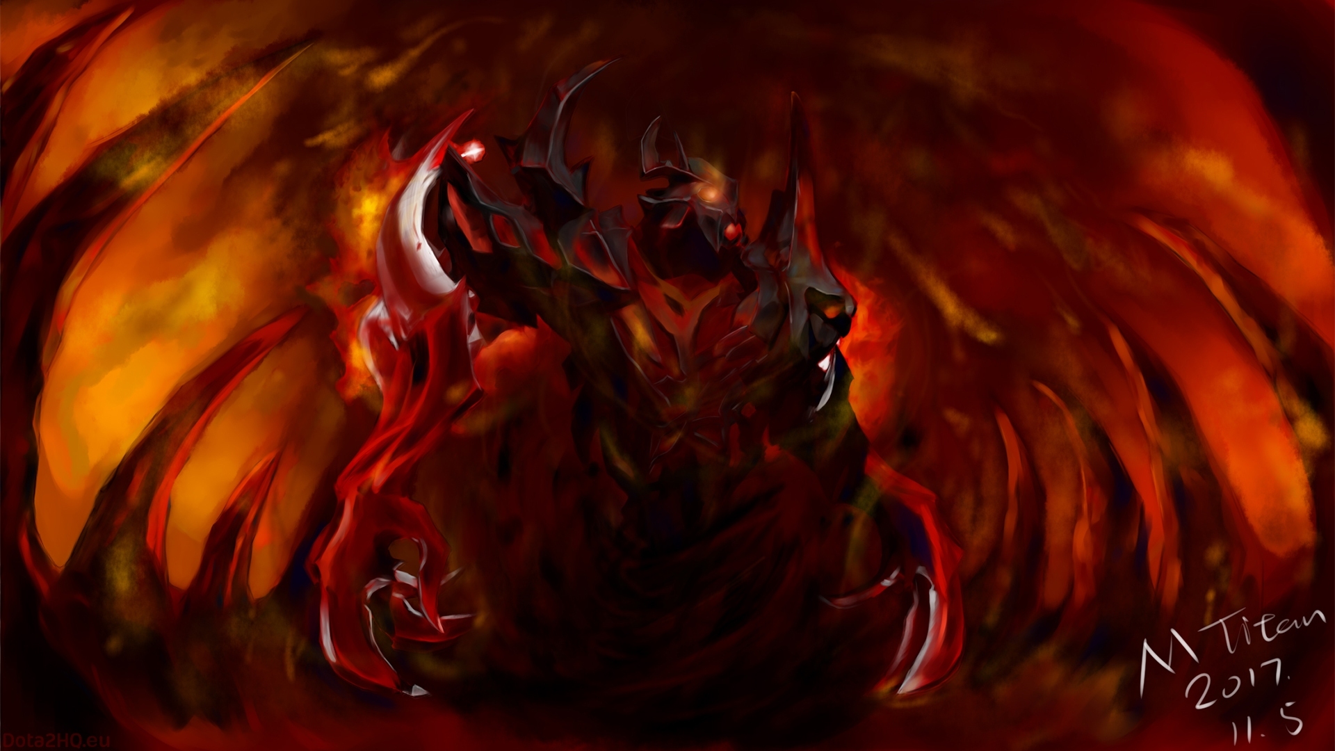 Dota Shadow Fiend Picture Game Wallpaper Gallery