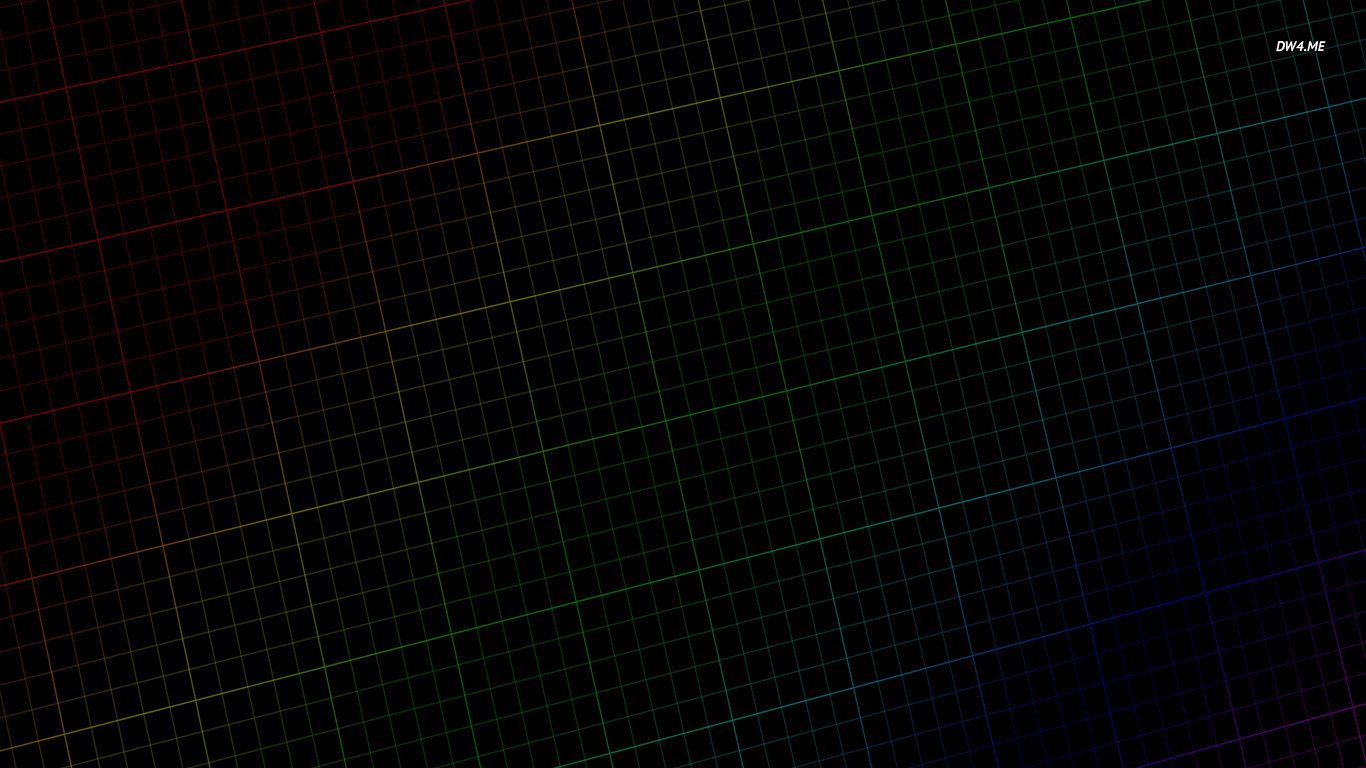 Rainbow Grid Wallpaper Abstract
