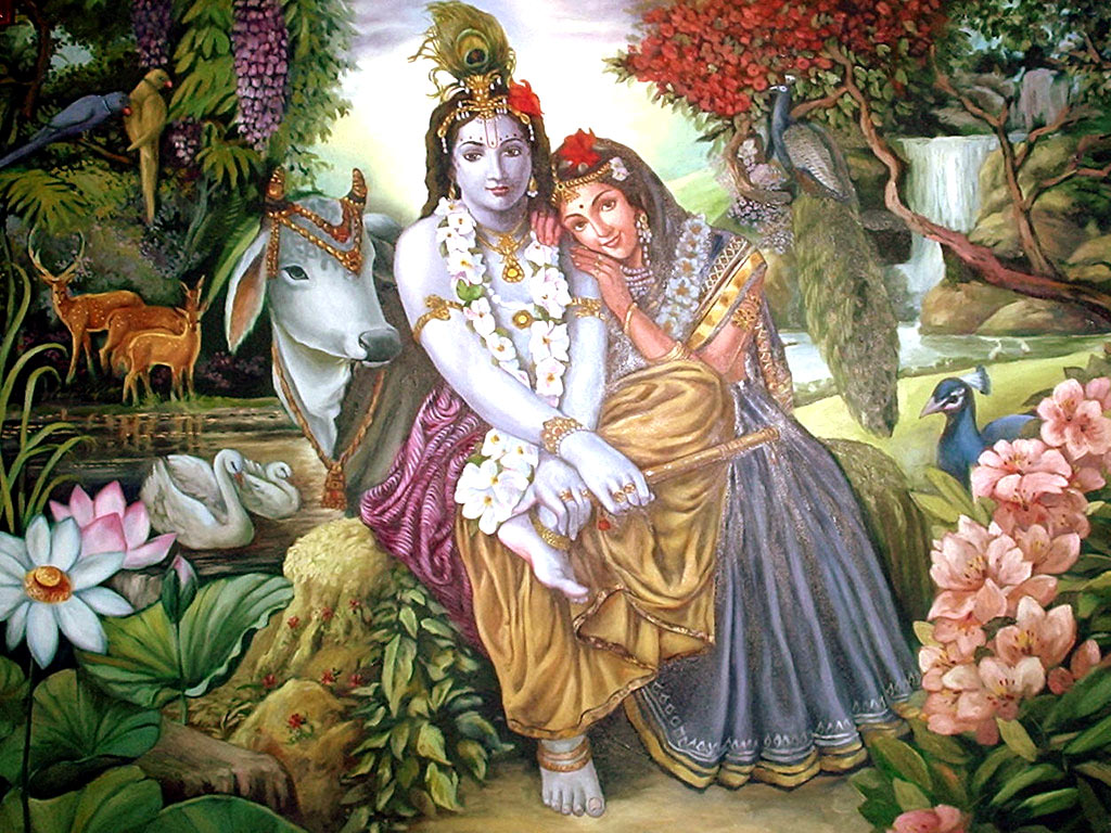 Lord Radha Krishna Wallpaper God