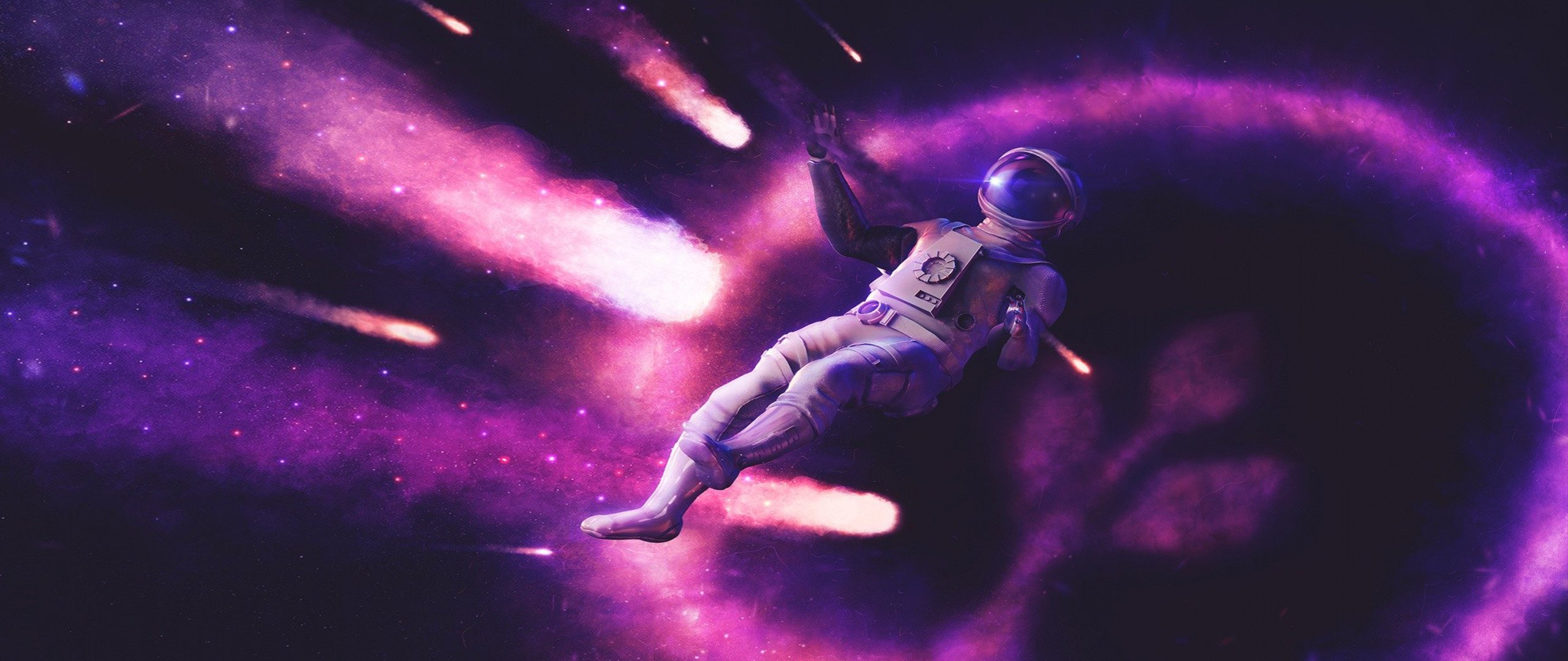 astronaut Ultra wide Space Space art Science fiction HD