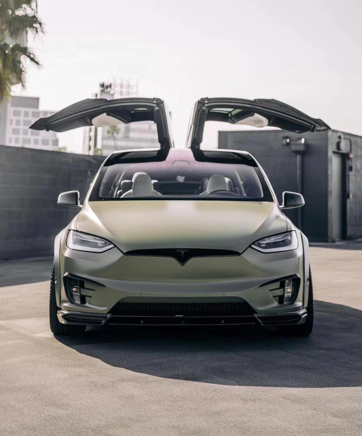 Cmst Carbon Fiber Upper Valences For Tesla Model X Cargym