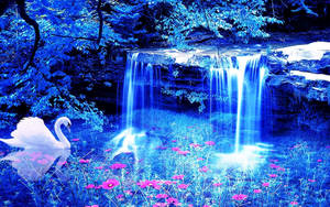 Waterfall Wallpaper Background For