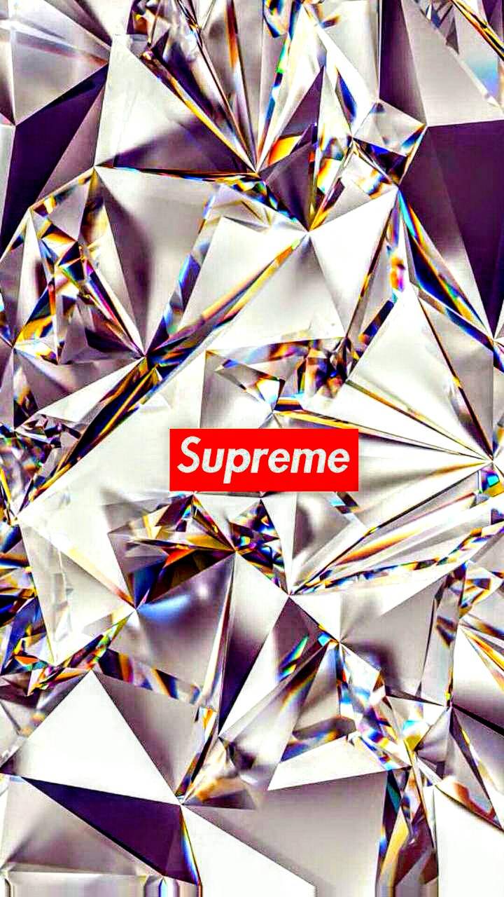 Supreme Diamond Wallpaper Top Background