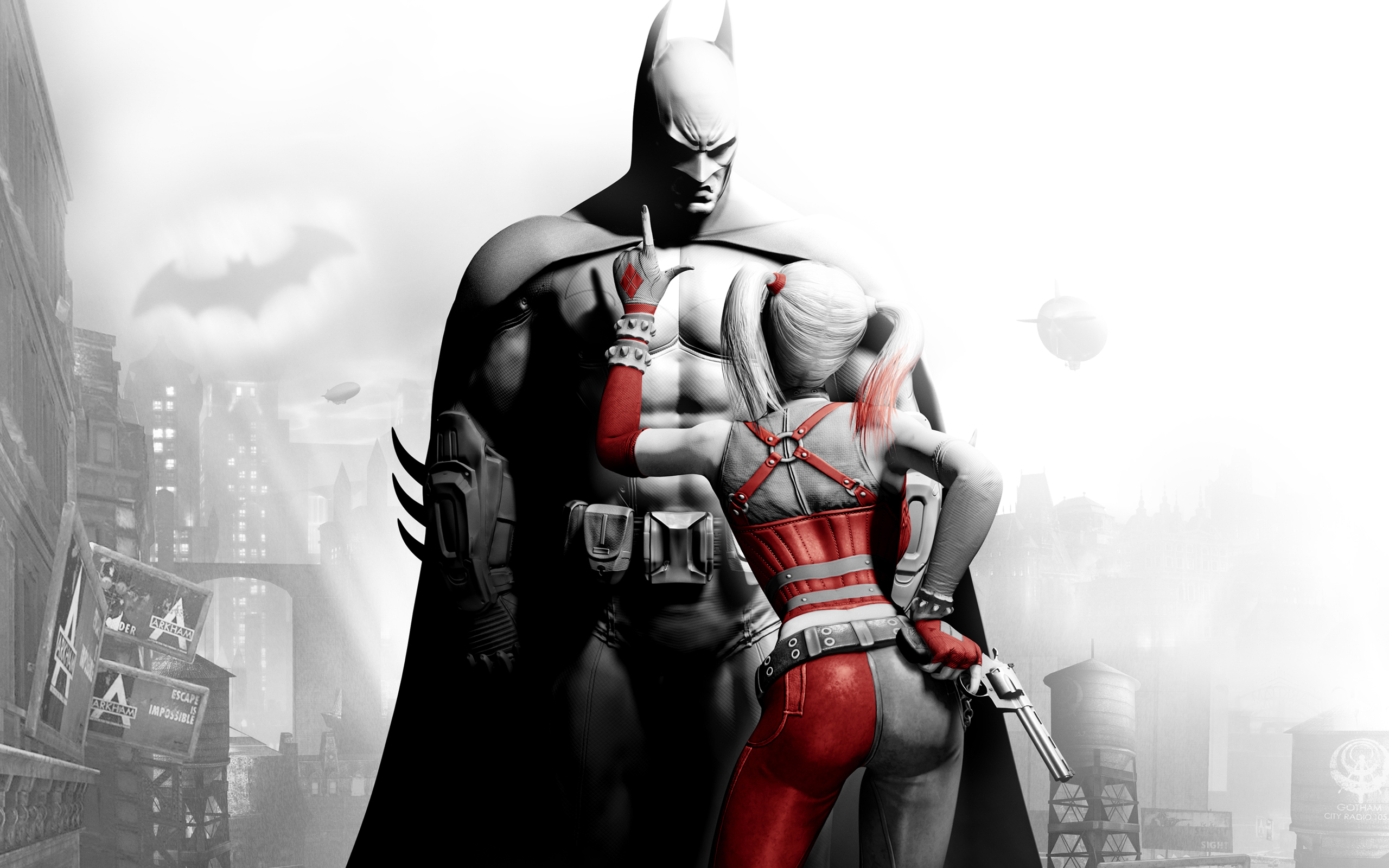 Batman And Harley Quinn HD Wallpaper