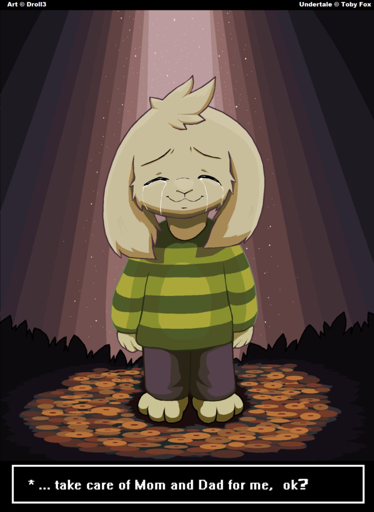 Undertale Asriel By Droll3