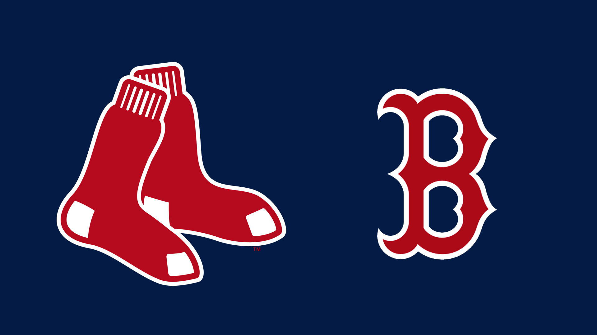 Mlb Boston Red Sox Logo Full HD Wallpaper
