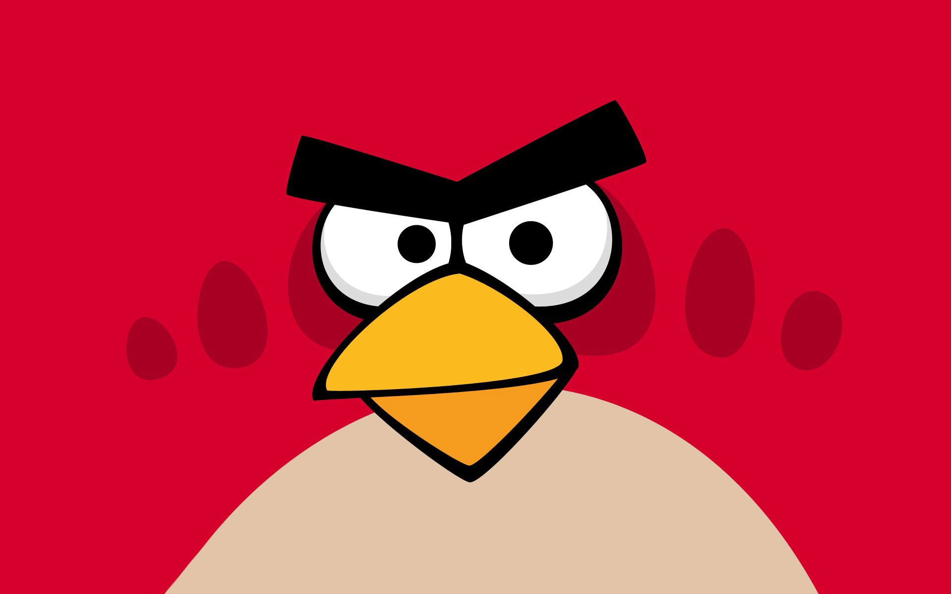 Red Angry Birds Wallpaper