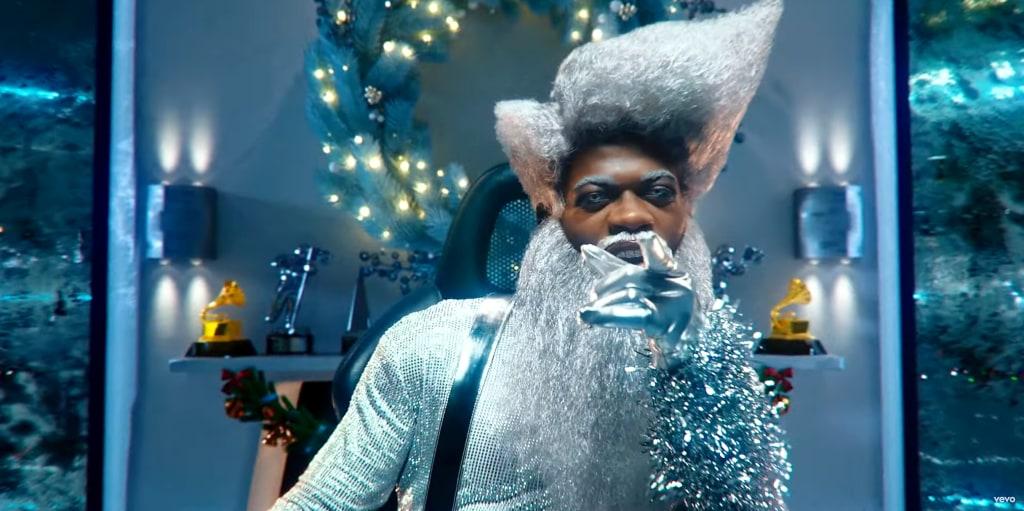 Lil Nas X Is A Futuristic Santa In New Holiday Music Video