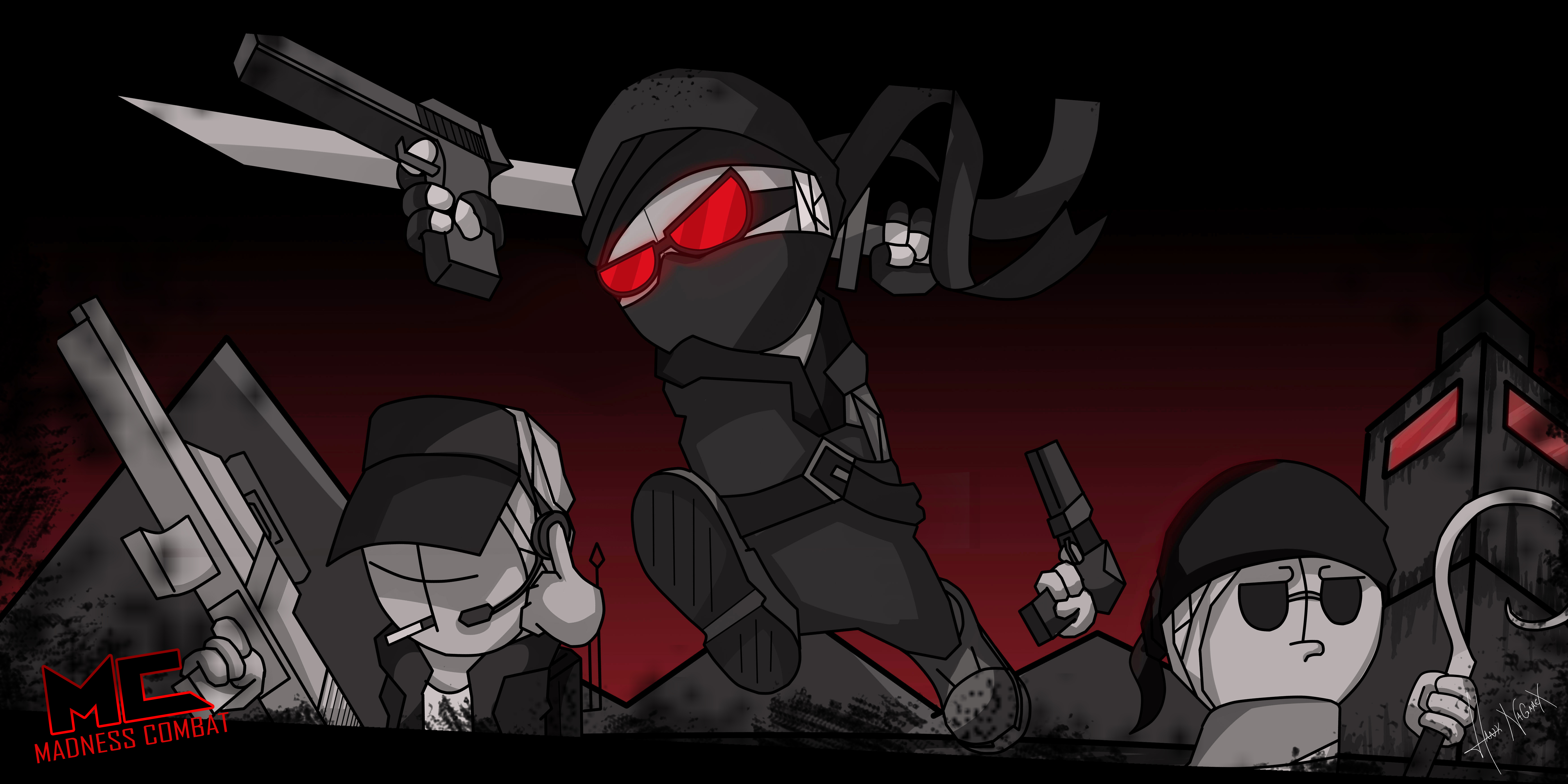 Madness Combat The Hero S Wallpaper