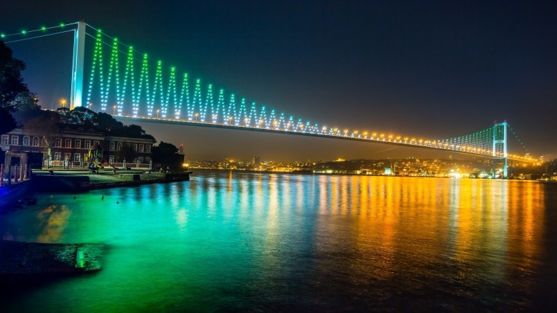 Bosphorus Bridge Istanbul HD Wallpaper Wallpaperfx