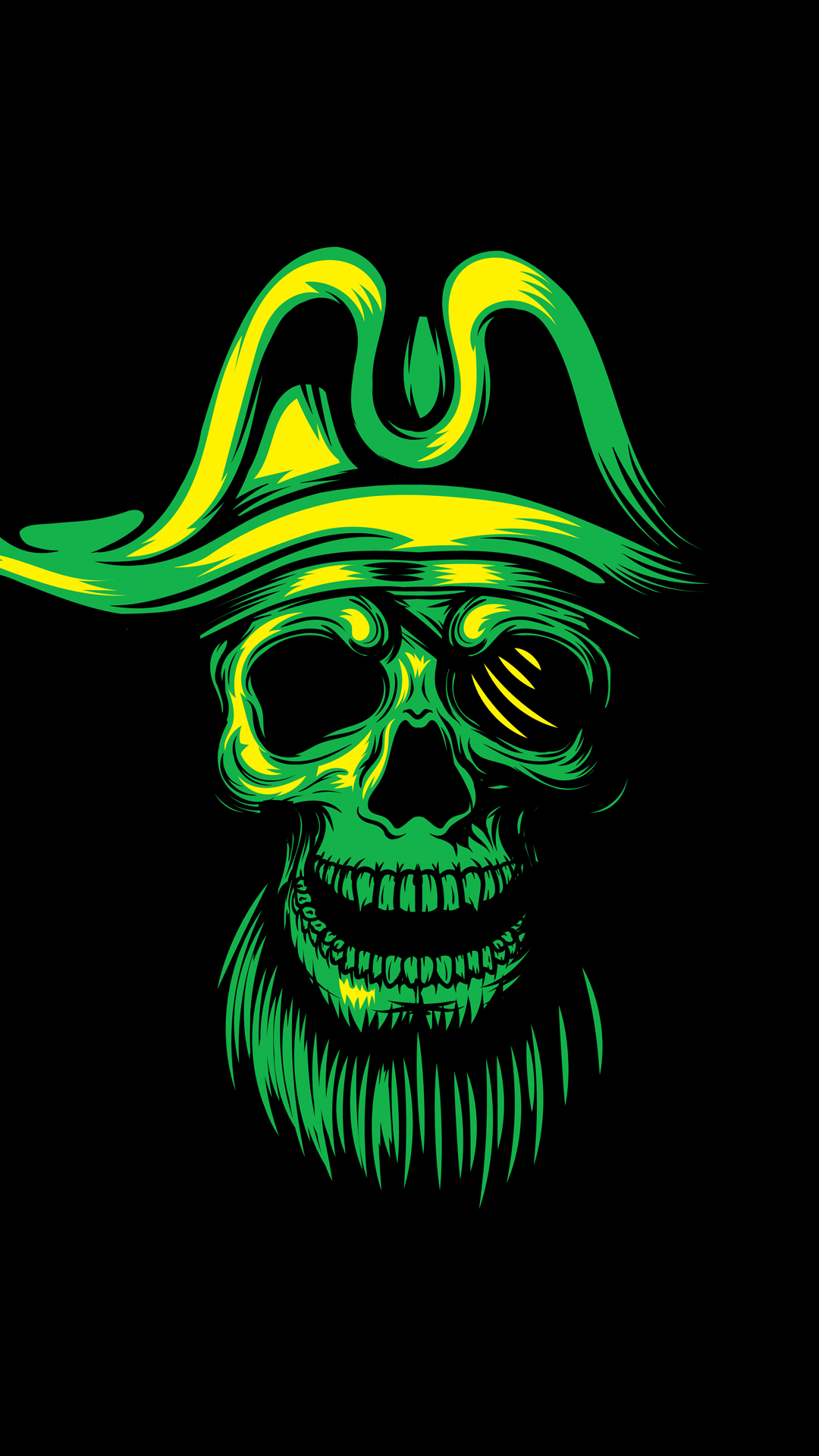 Pirate Skull HD Wallpaper For Your Mobile Phone