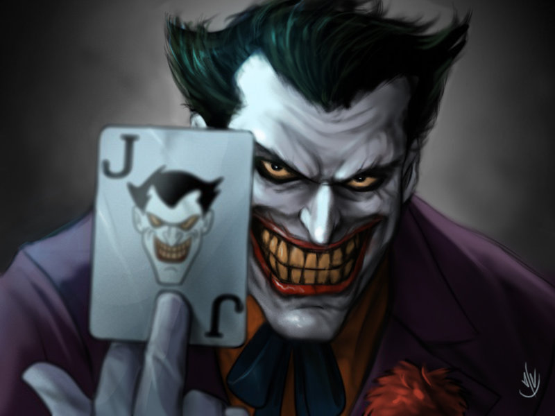 Paint Over Joker From Batman Animated Series By Jaeon009
