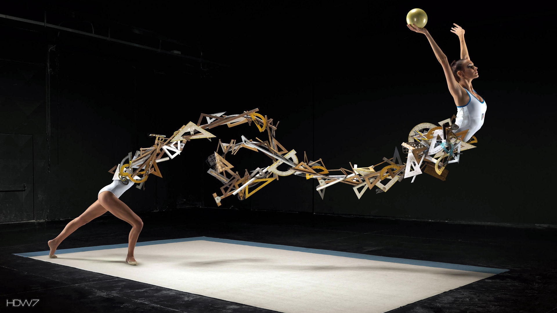 Gymnastics And Wallpaper