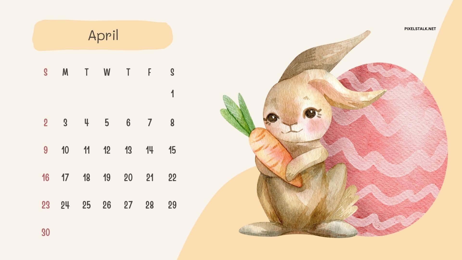 April Wallpaper Calendars