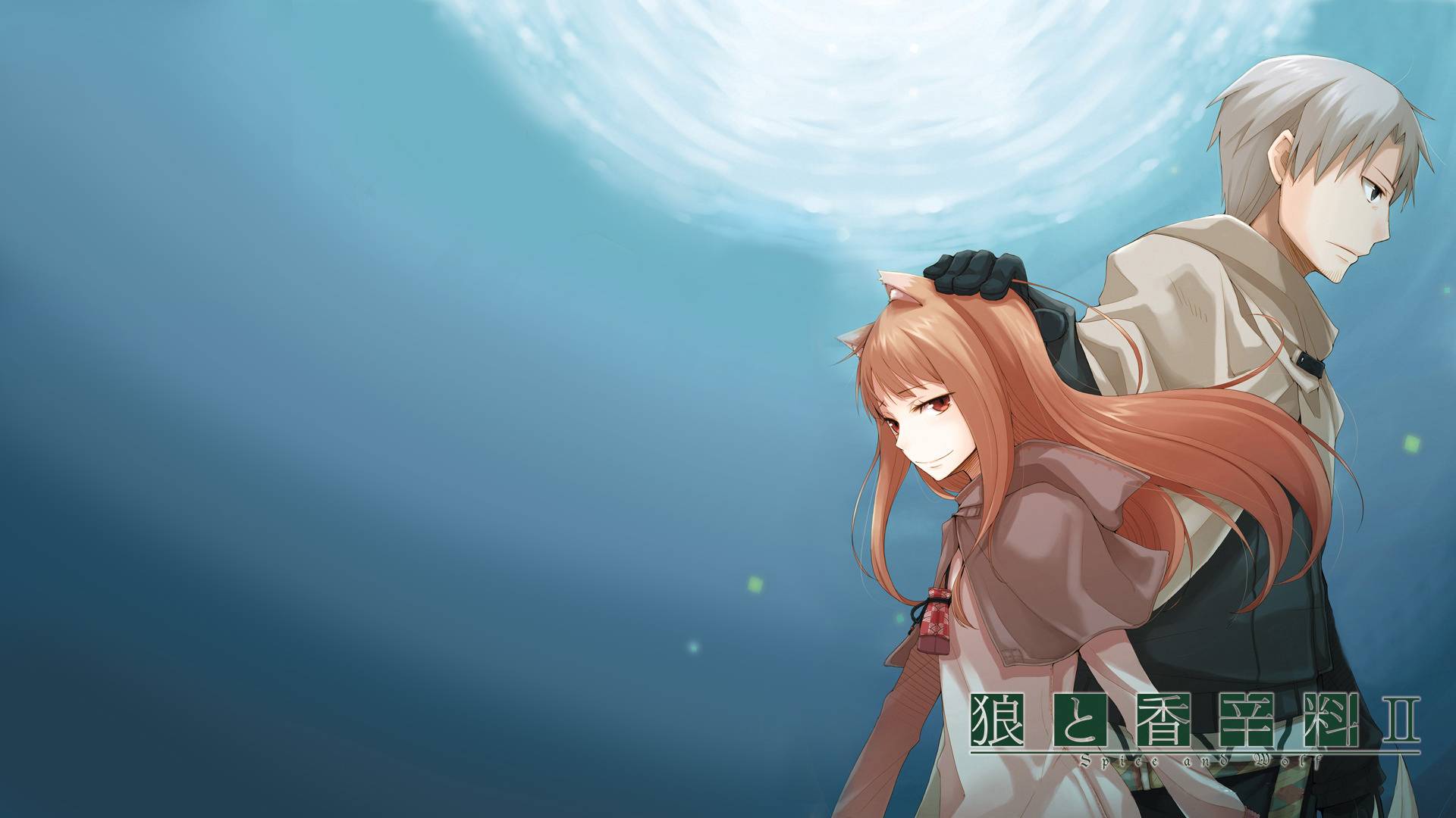 Holo And Lawrence Spice Wolf Wallpaper
