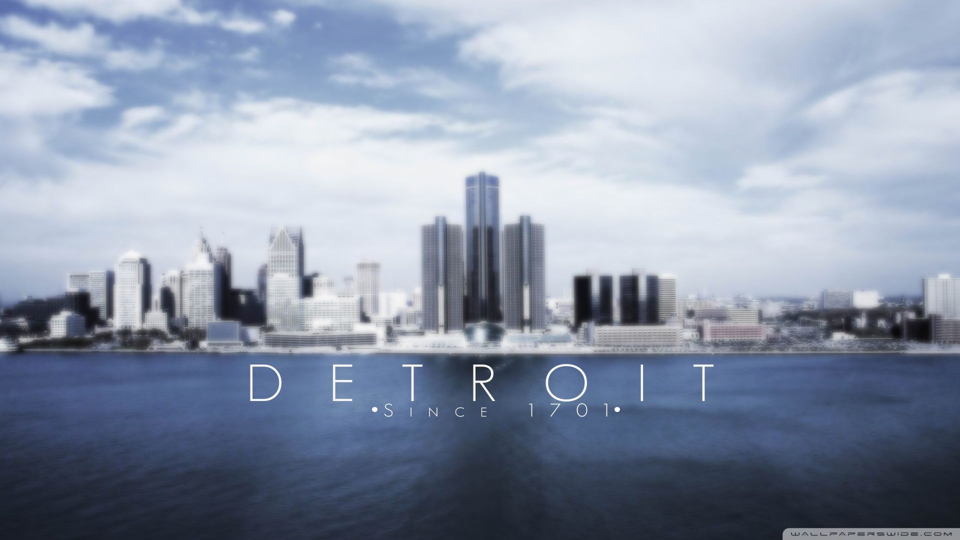 Detroit City Wallpaper Top Background
