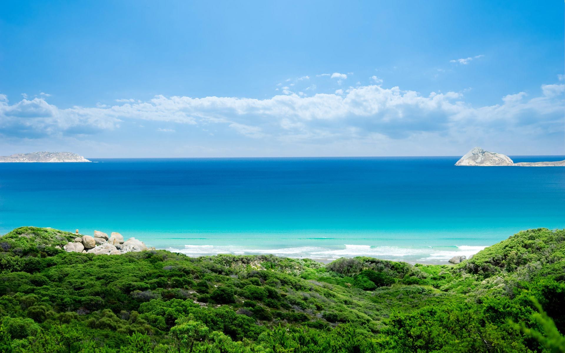 Desktop Sea HD Wallpaper