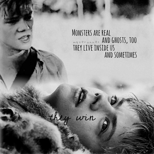With Quotes From The Death Cure Newt
