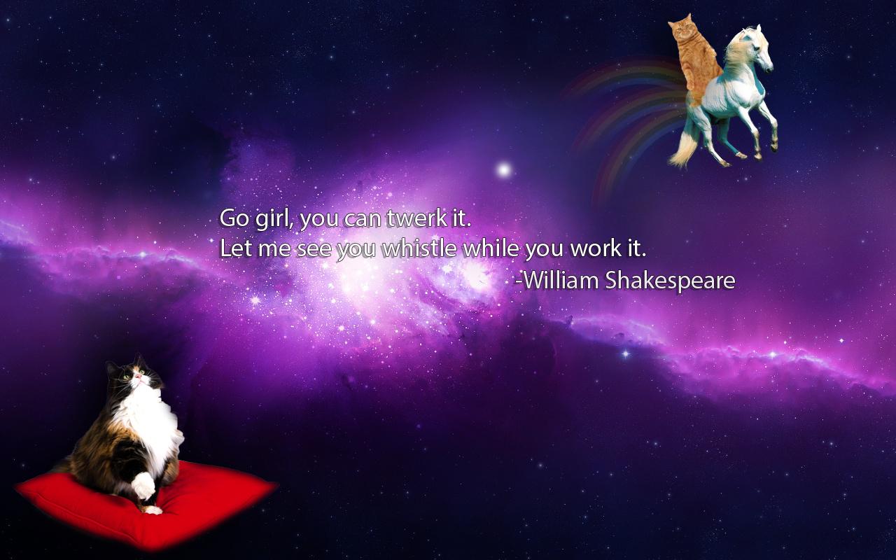 Motivational Cats In Space I