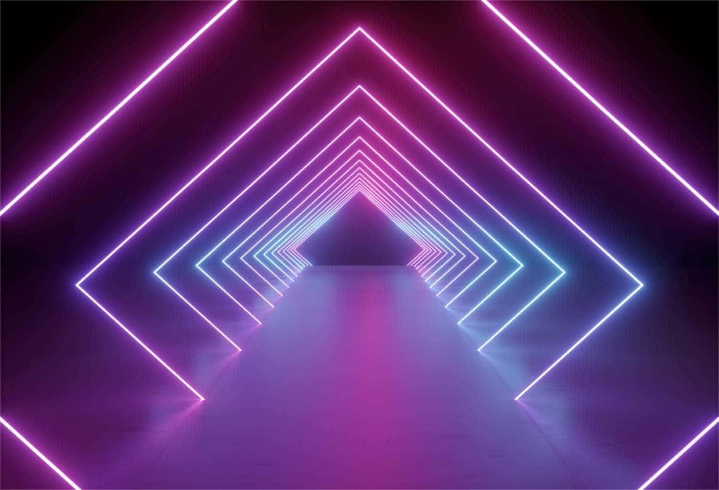 Illuminate The Night With Glowing Colors Wallpaper