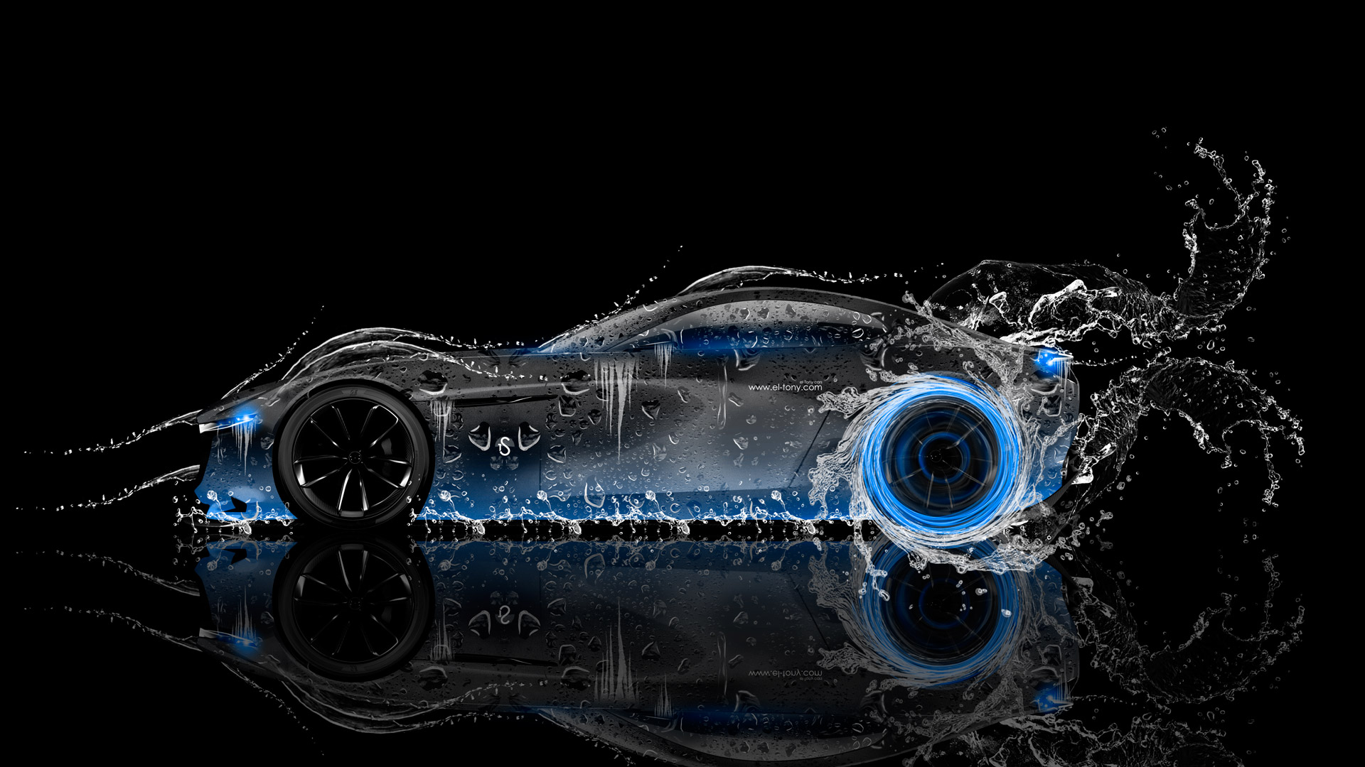 Mazda Rx Vision Concept Side Super Water Car El Tony