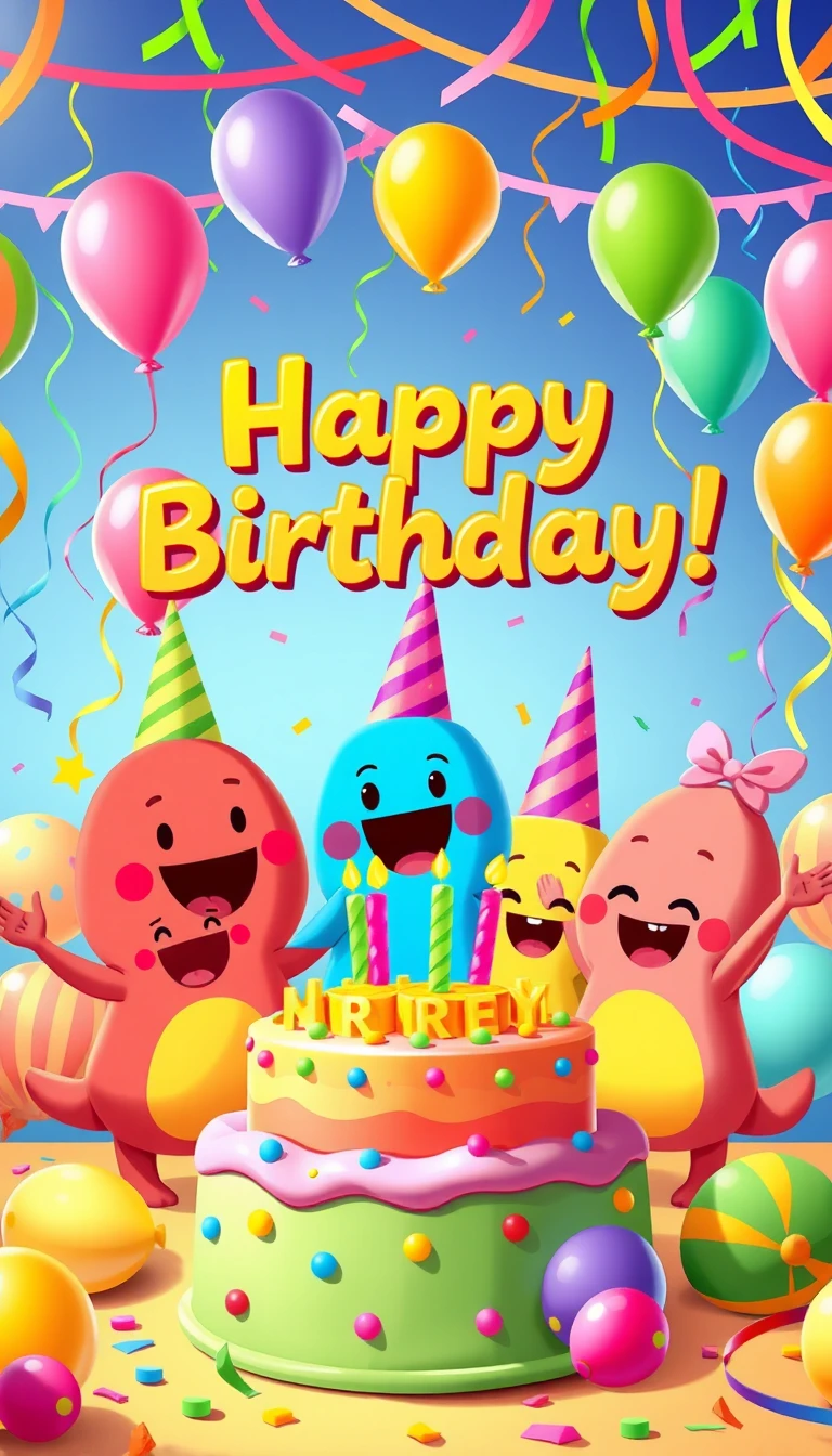 Cocomelon Happy BirtHDay Wallpaper