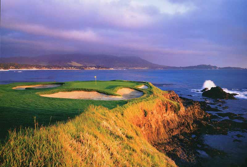 This Course Hugs The Monterey Coastline And Has Many Wide Open