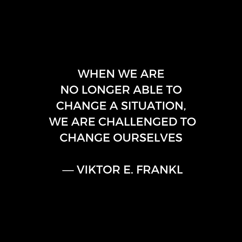 Stoic Wisdom Quotes Viktor Frankl When We Are No Longer Able
