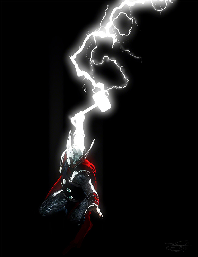 The Mighty Thor V By Danielmurrayart