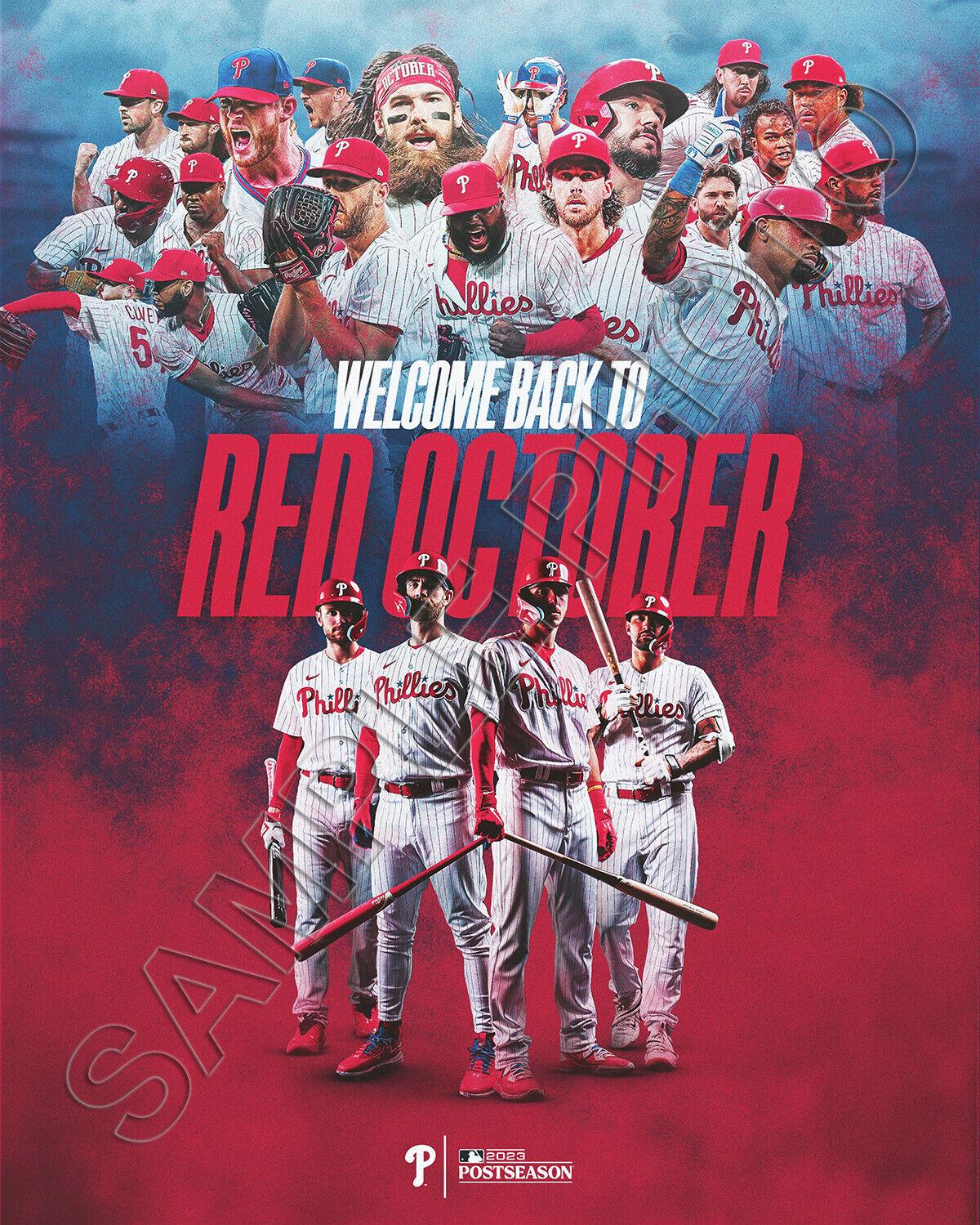 Wele Back To Red October Philadelphia Phillies Post Season