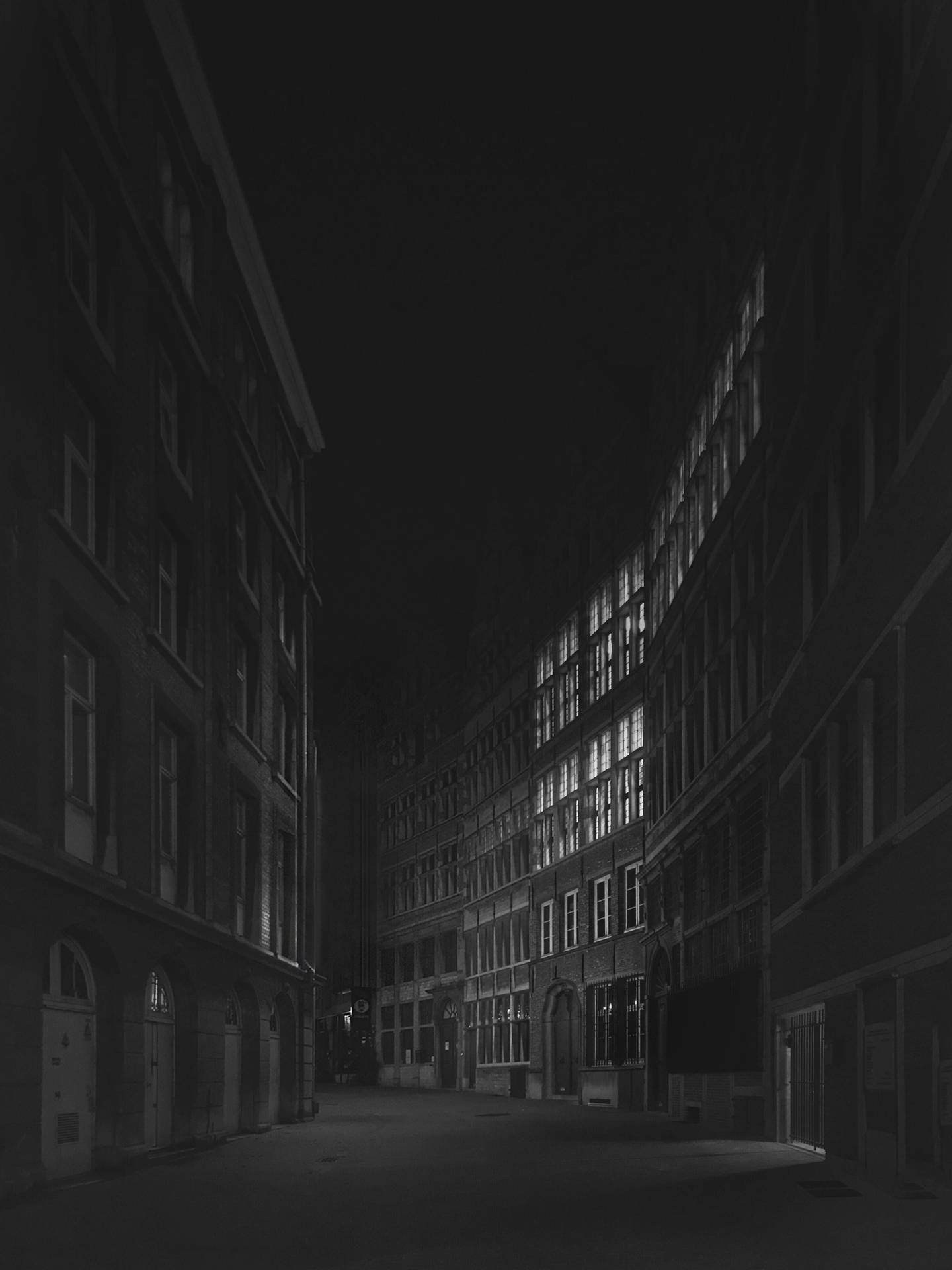 Minimalist Black Phone Wallpaper