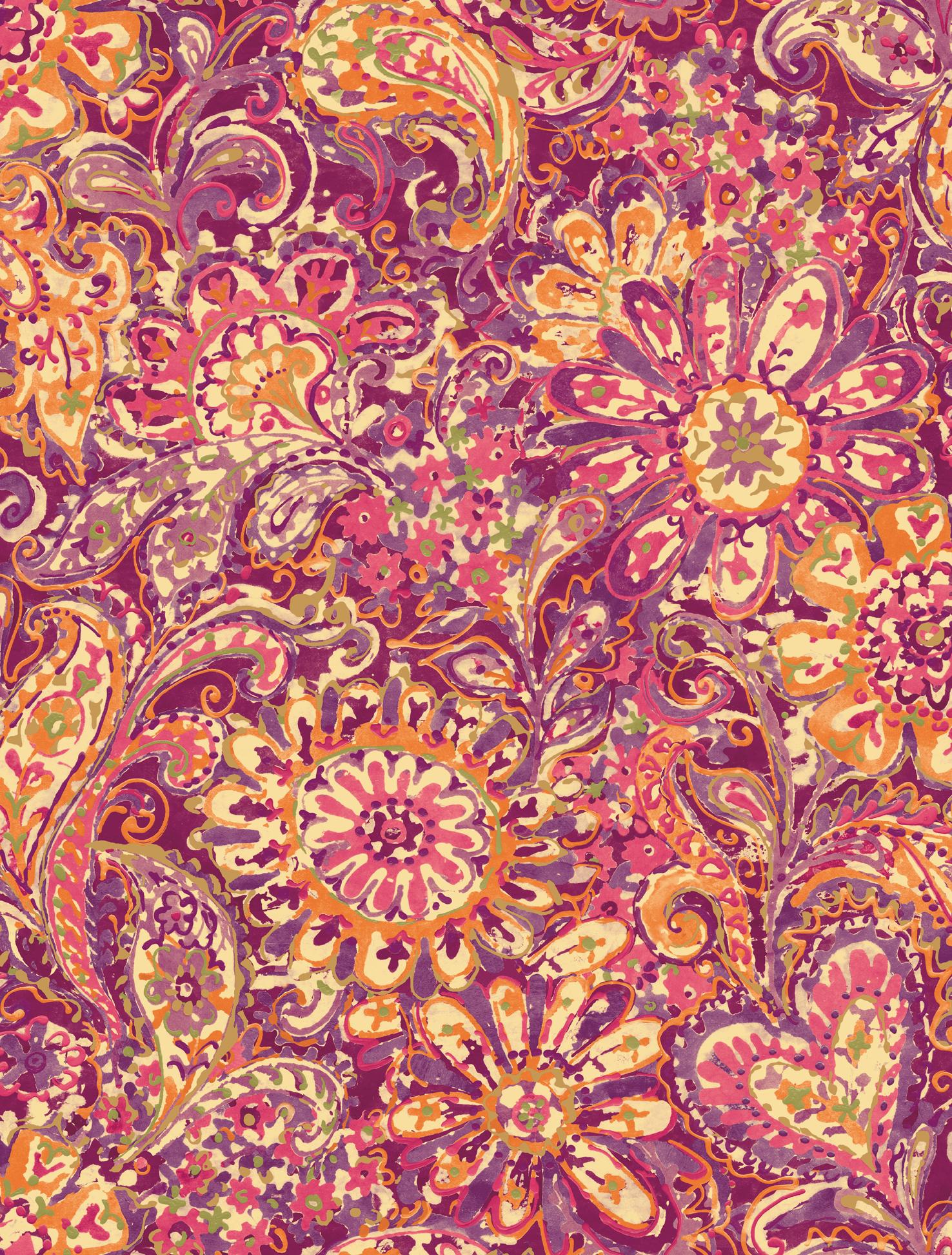 Dream Wallpaper Paisley