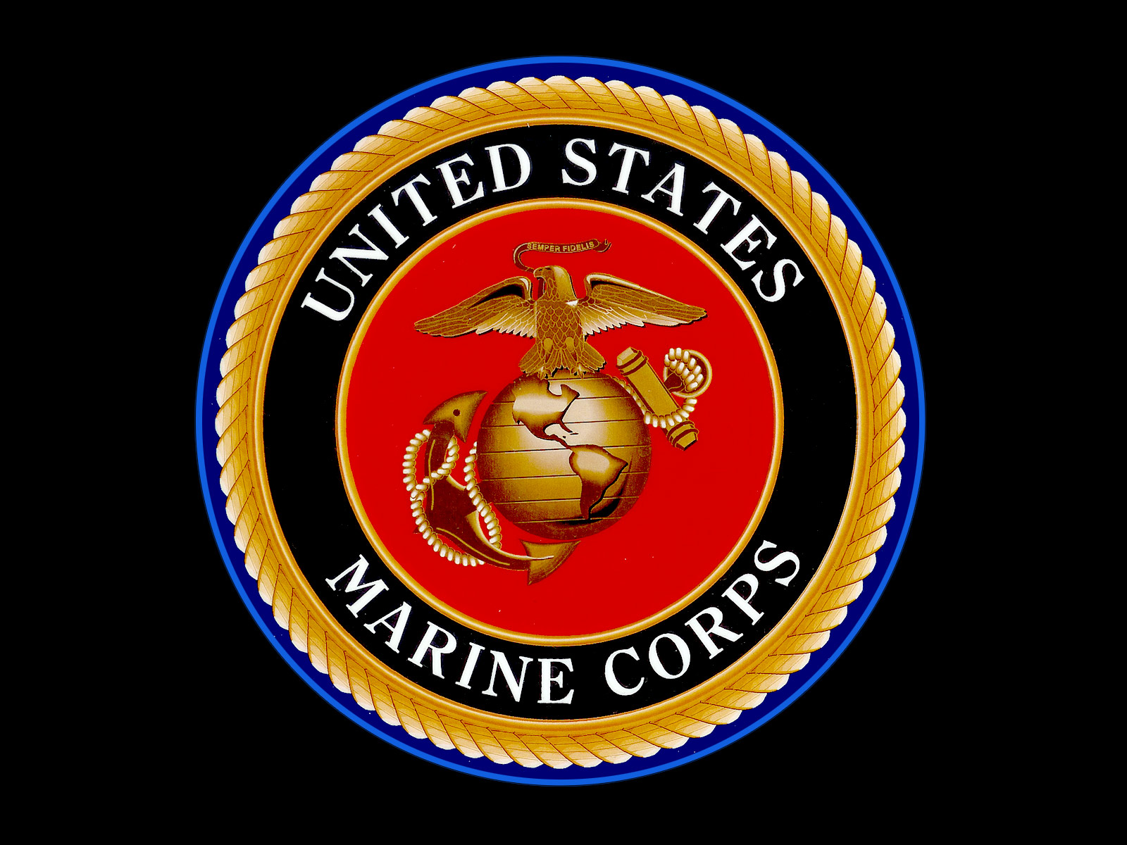 Go Back Image For Marines Logo Wallpaper