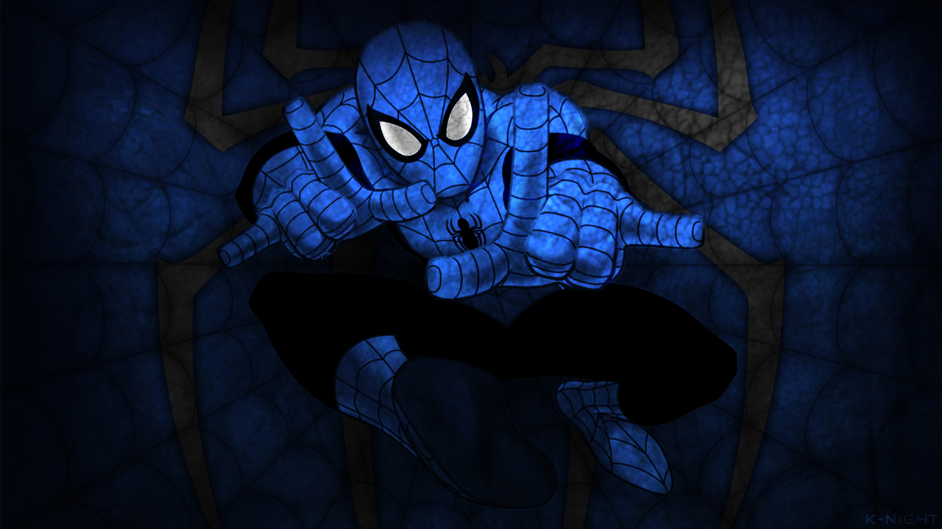 Spider Man Wallpaper Blue By Jacktheknight