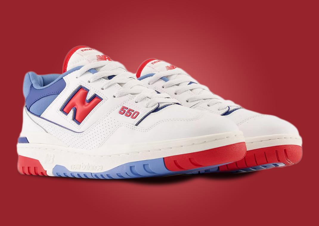 Patriotic Shades Of Red White And Blue Take Over This New Balance