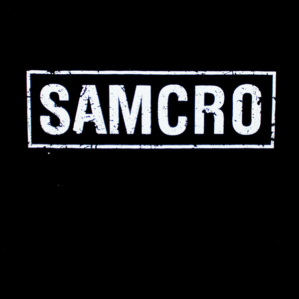 Sons Of Anarchy Men S Samcro Logo Sleeveless Shirt Black